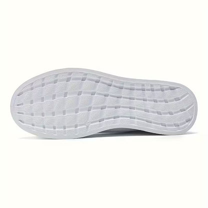 Men's Lace-up Sneakers, Striped Skate Shoes