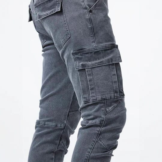 Elhart London Cargo Denim Jeans
