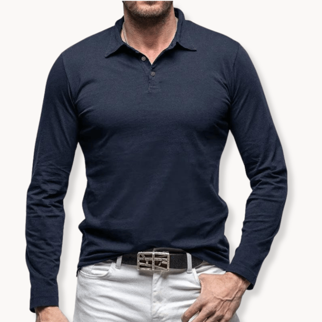 Elhart London Stretch-Cotton Polo