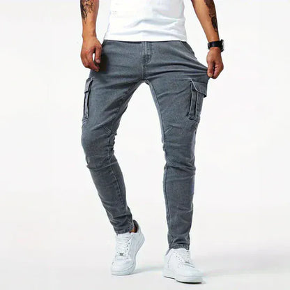 Elhart London Cargo Denim Jeans