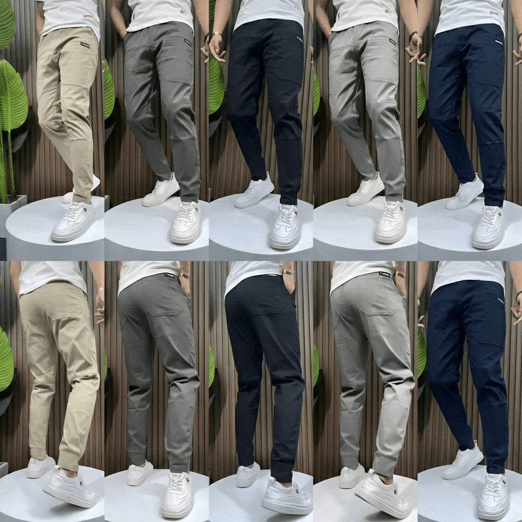 Elhart London Stretch-Cargo Trousers