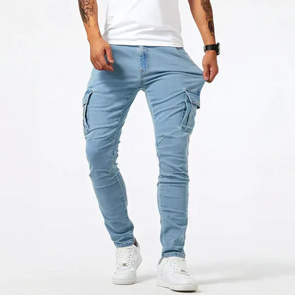 Elhart London Cargo Denim Jeans